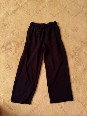 Old Navy Kids Black Wide-Leg Joggers